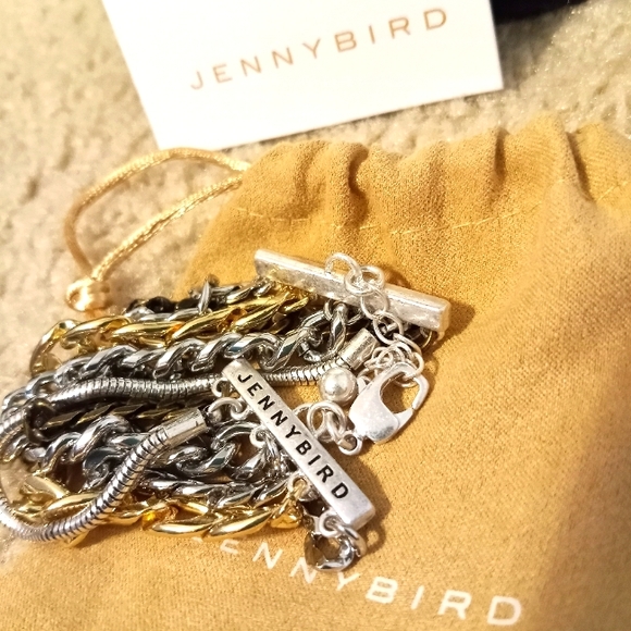 Jenny Bird Multi-Metal Strand Bracelet - Picture 3 of 5